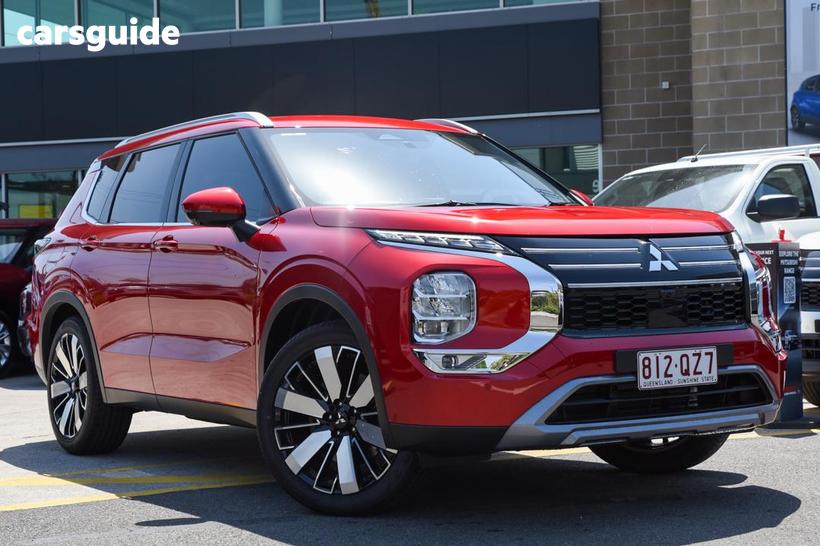 Red 2025 Mitsubishi Outlander Wagon Aspire 7 Seat (2Wd)