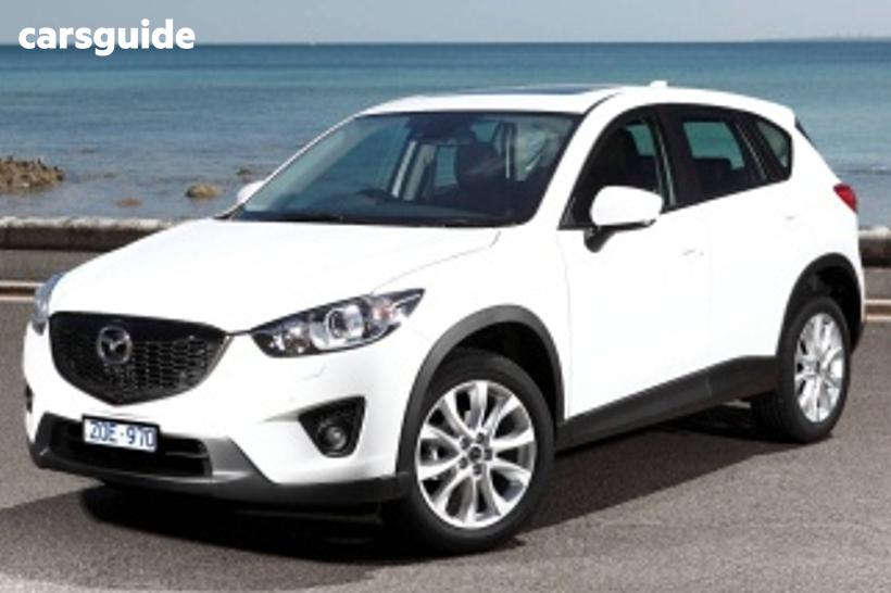 Blue 2014 Mazda CX-5 Wagon Grand Tourer (4X4)