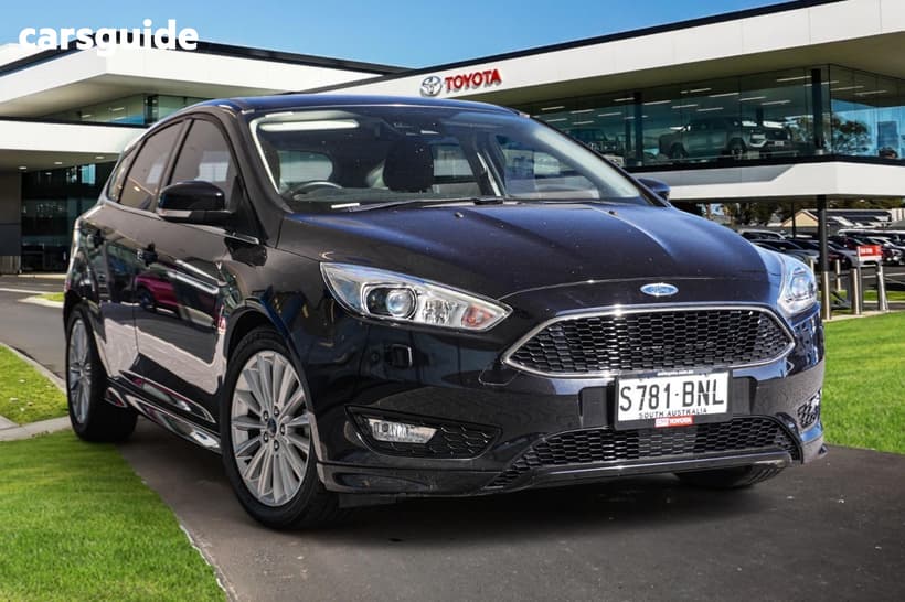 Black 2016 Ford Focus Hatchback Sport