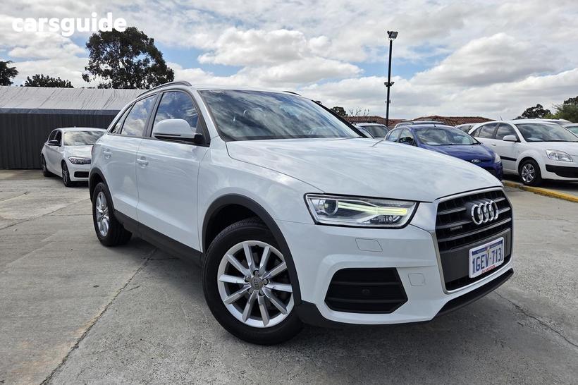 White 2017 Audi Q3 Wagon 2.0 Tdi Quattro (110Kw)