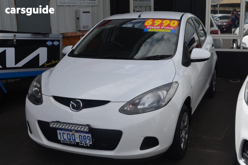 White 2007 Mazda 2 Hatchback Neo