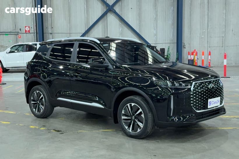 Black 2025 Chery Tiggo 4 Wagon Ultimate Hev