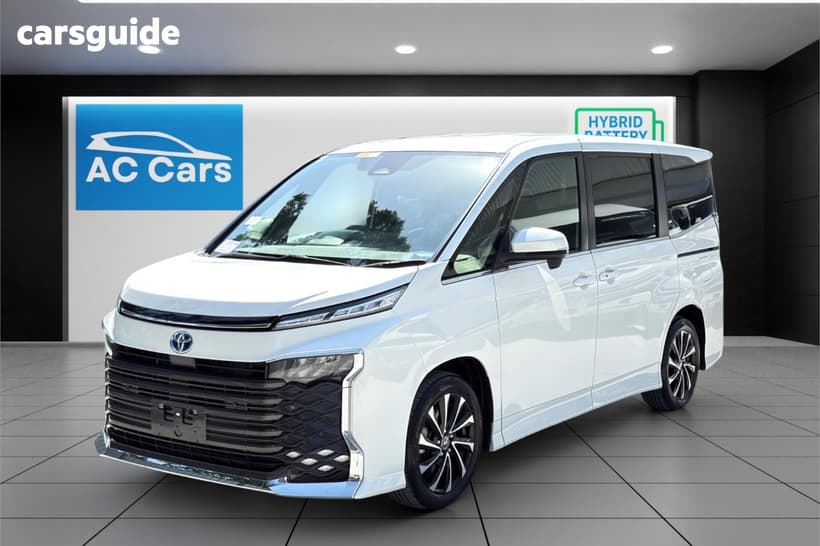 White 2024 Toyota Voxy Commercial HYBRID S-Z
