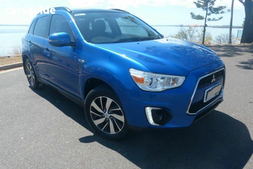 Blue 2015 Mitsubishi ASX Wagon Xls (4Wd)