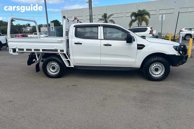 White 2021 Ford Ranger Double Cab Chassis Xl 2.0 (4X4)