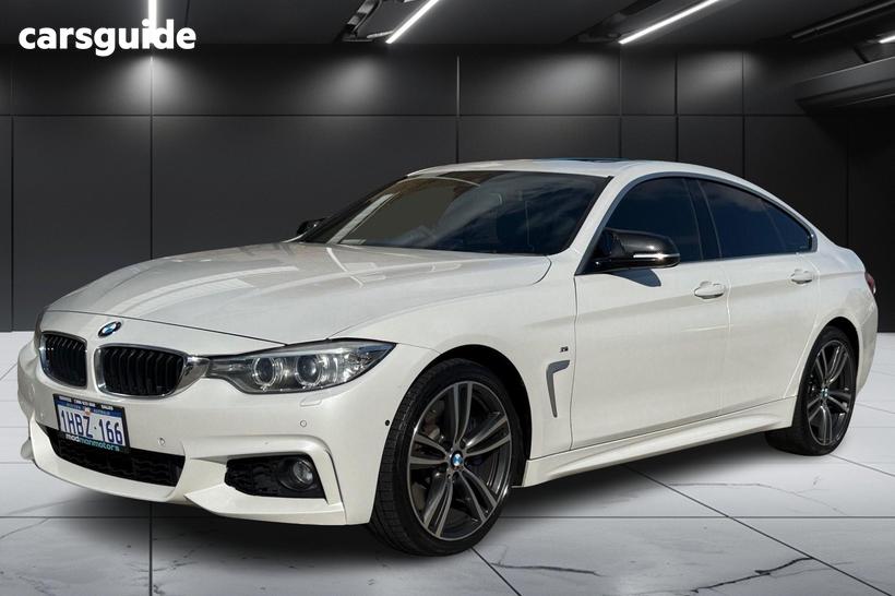 White 2016 BMW 430I Coupe Gran Coupe M Sport