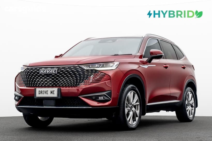 Red 2023 GWM Haval H6 Wagon Ultra Hybrid