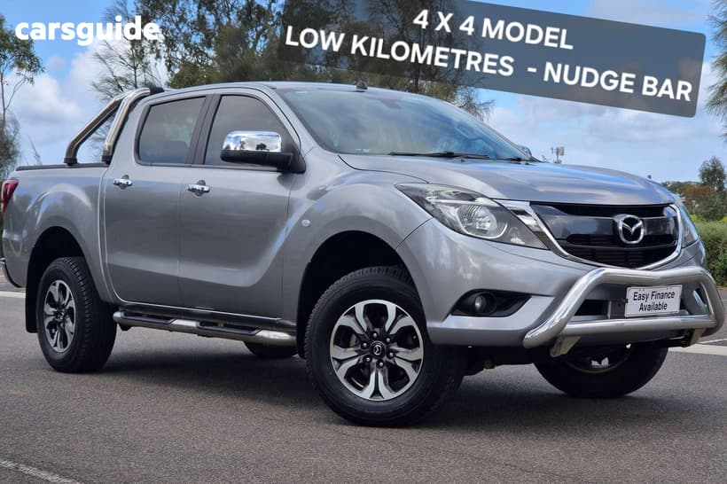 Silver 2018 Mazda BT-50 Dual Cab Utility Xtr (4X4)