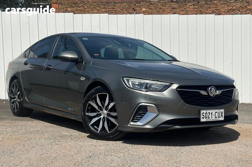 Grey 2018 Holden Commodore Liftback Rs