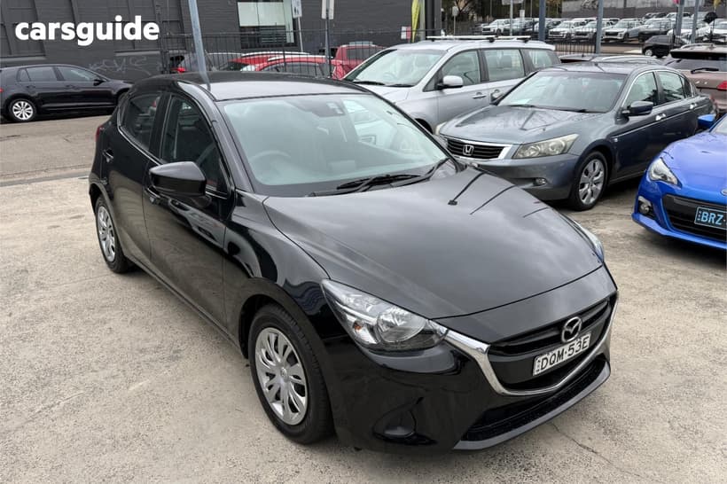 Black 2017 Mazda 2 Hatchback Neo
