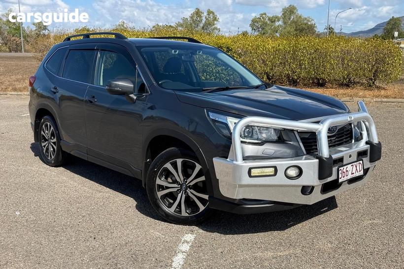 Grey 2020 Subaru Forester Wagon 2.5I Premium (Awd)