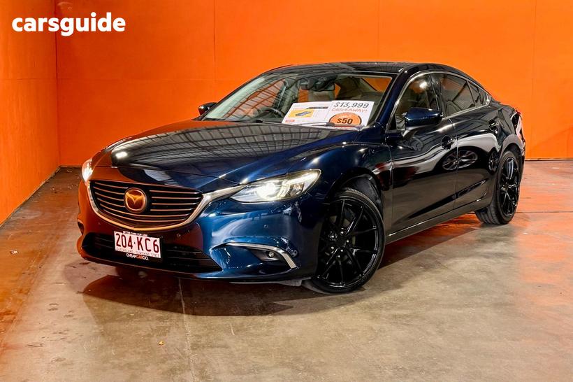 Blue 2016 Mazda 6 Sedan Atenza