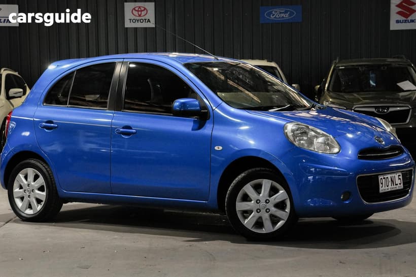 Blue 2011 Nissan Micra Hatch TI