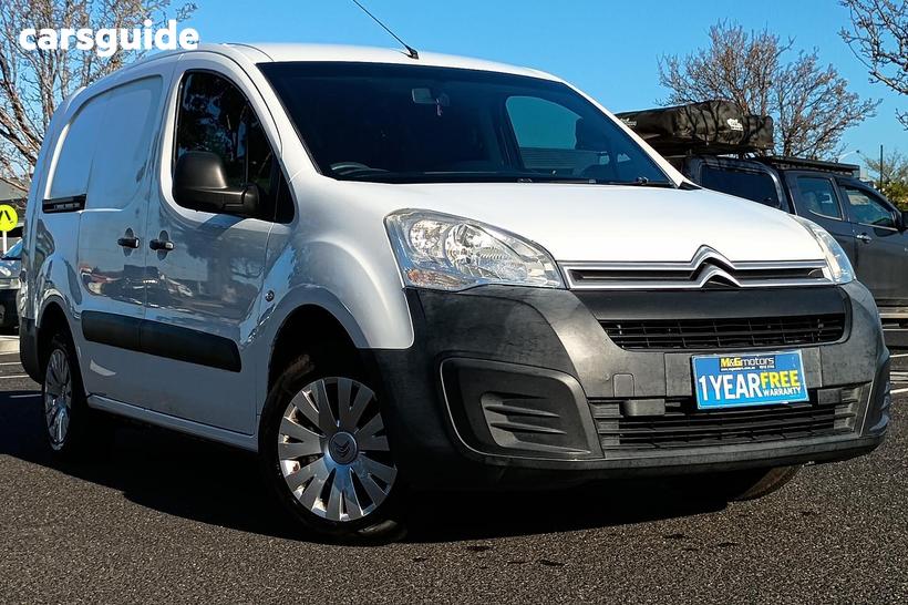 White 2016 Citroen Berlingo Van 1.6 Hdi Long