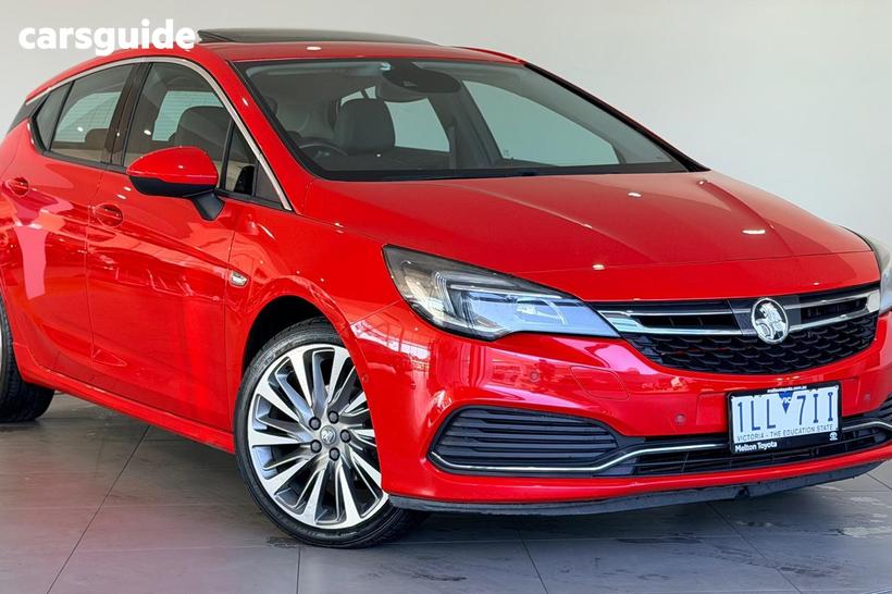 Red 2017 Holden Astra Hatchback Rs-V