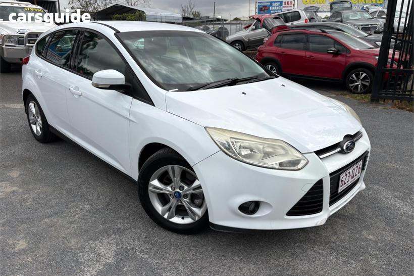 White 2011 Ford Focus Hatchback Trend