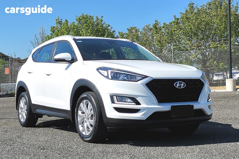 White 2020 Hyundai Tucson Wagon Active (2Wd)