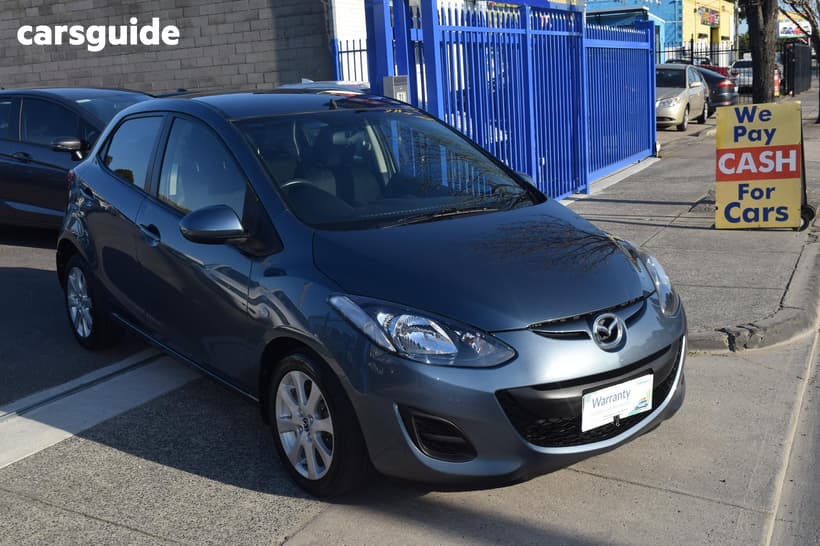 Blue 2014 Mazda 2 Hatchback Neo Sport