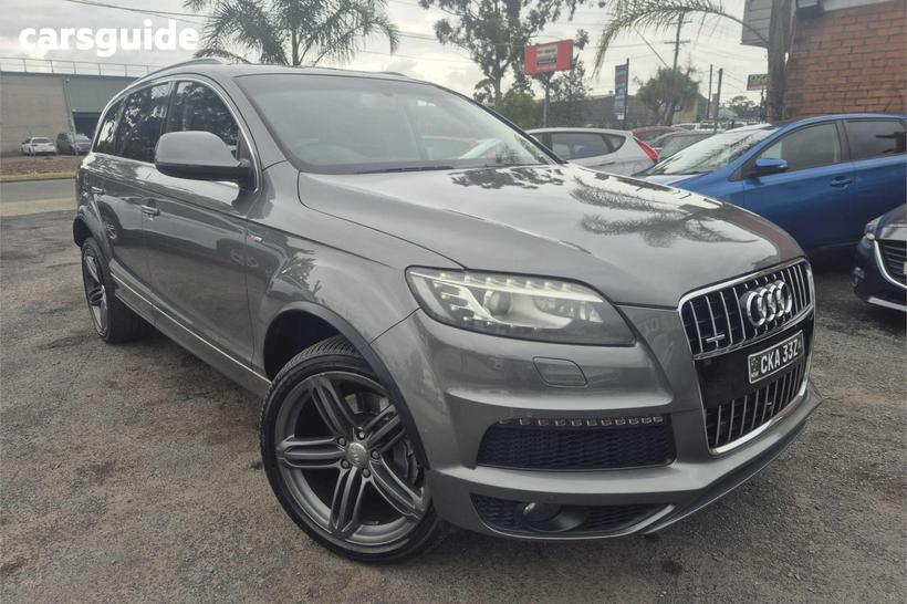 Grey 2014 Audi Q7 Wagon 3.0 Tdi Quattro
