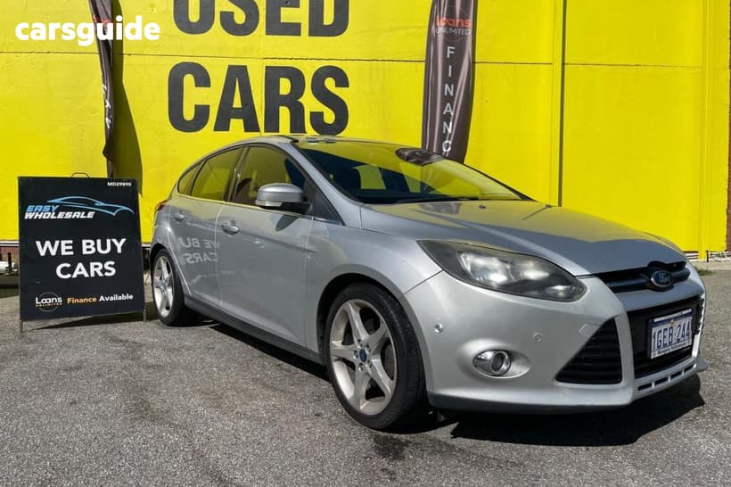 Silver 2012 Ford Focus Hatchback Titanium