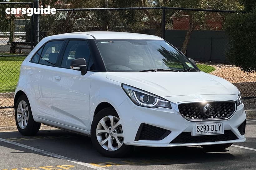 White 2022 MG MG3 Hatchback Core