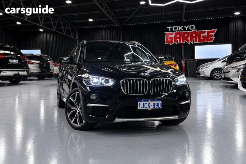 Black 2019 BMW X1 SUV SDRIVE 18D F48 MY19