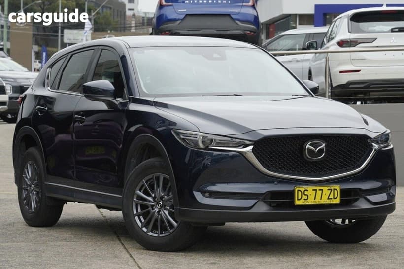 Blue 2019 Mazda CX-5 Wagon Touring (4X4)