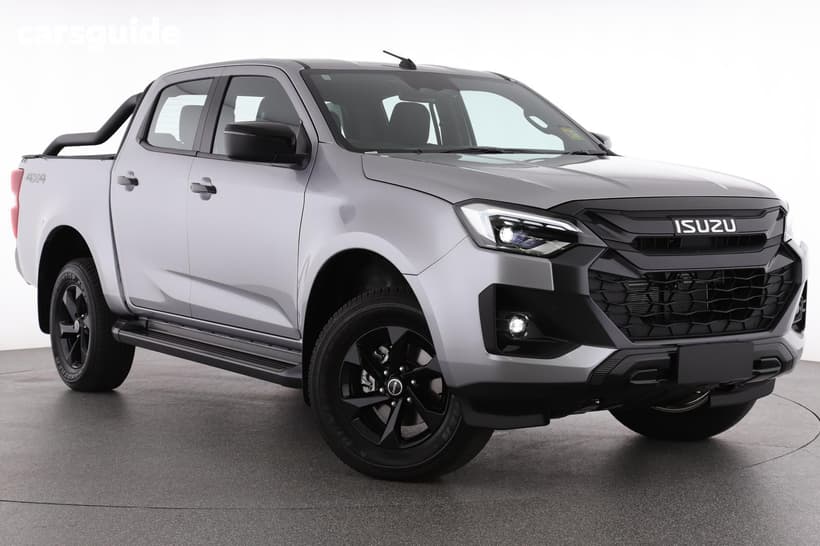 Silver 2026 Isuzu D-MAX Crew Cab Utility X-Rider (4X4)