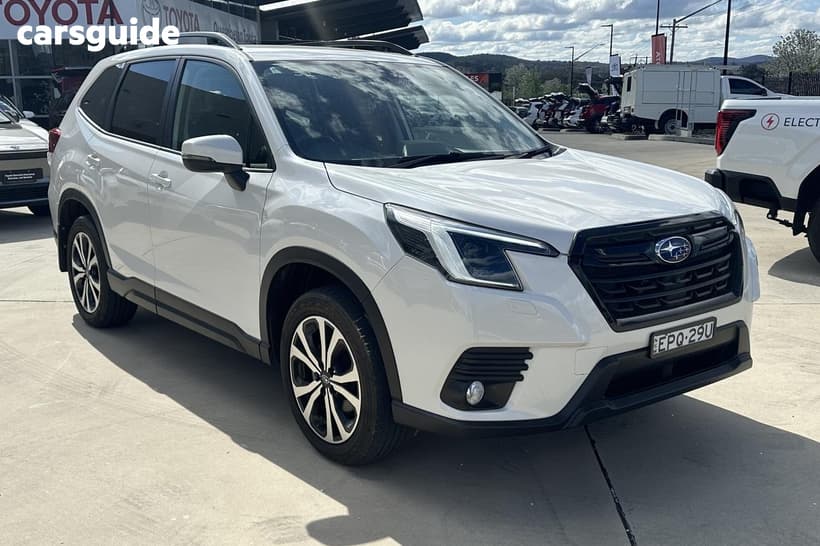 White 2021 Subaru Forester Wagon 2.5I-L (Awd)