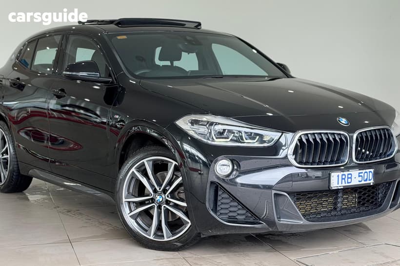 Black 2020 BMW X2 Wagon Sdrive18I M Sport