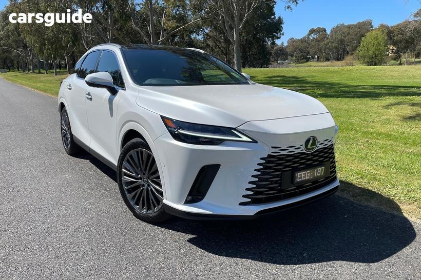 White 2026 Lexus Rx450H+ Wagon Luxury Awd Phev