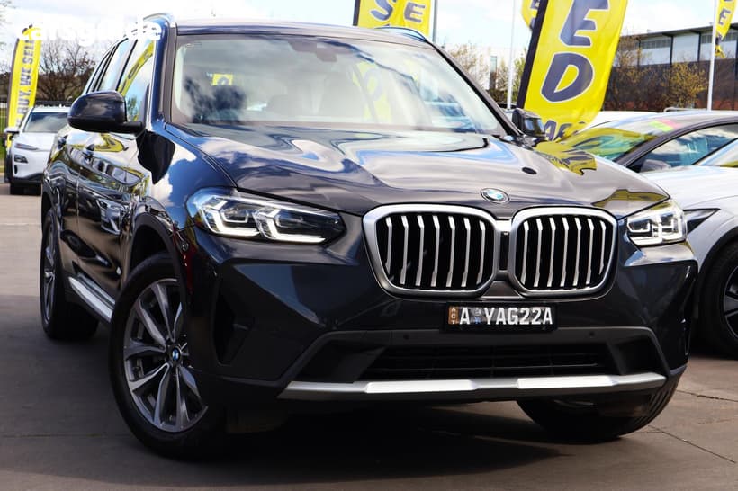 Grey 2022 BMW X3 Wagon Xdrive20D