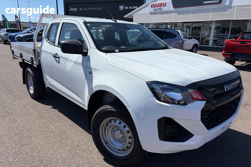 White 2026 Isuzu D-MAX Space Cab Chassis Sx (4X2) High-Ride