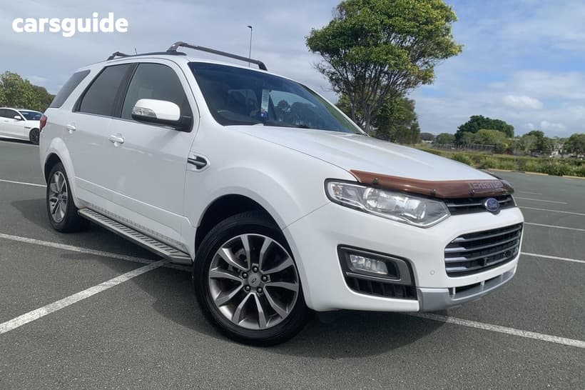 White 2015 Ford Territory SUV TITANIUM