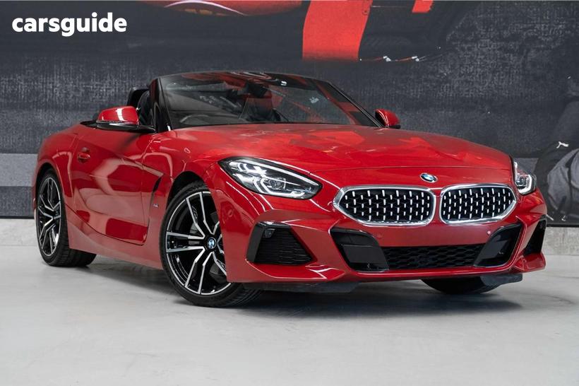 Red 2020 BMW Z4 Roadster Sdrive 20I M-Sport