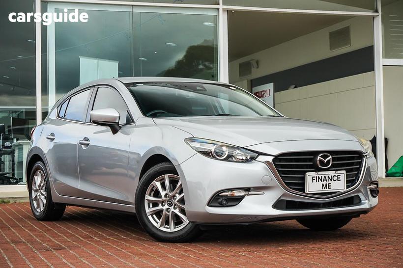 Silver 2017 Mazda 3 Hatchback Maxx