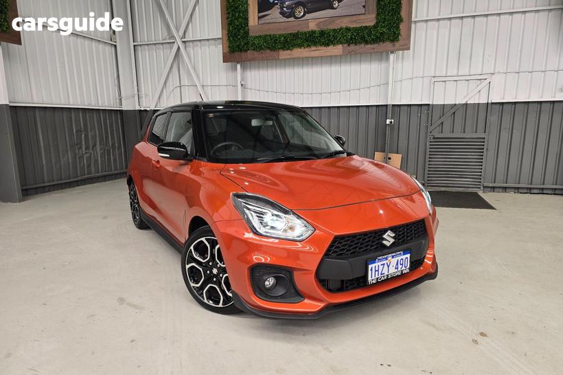 Orange 2023 Suzuki Swift Hatchback Sport Turbo