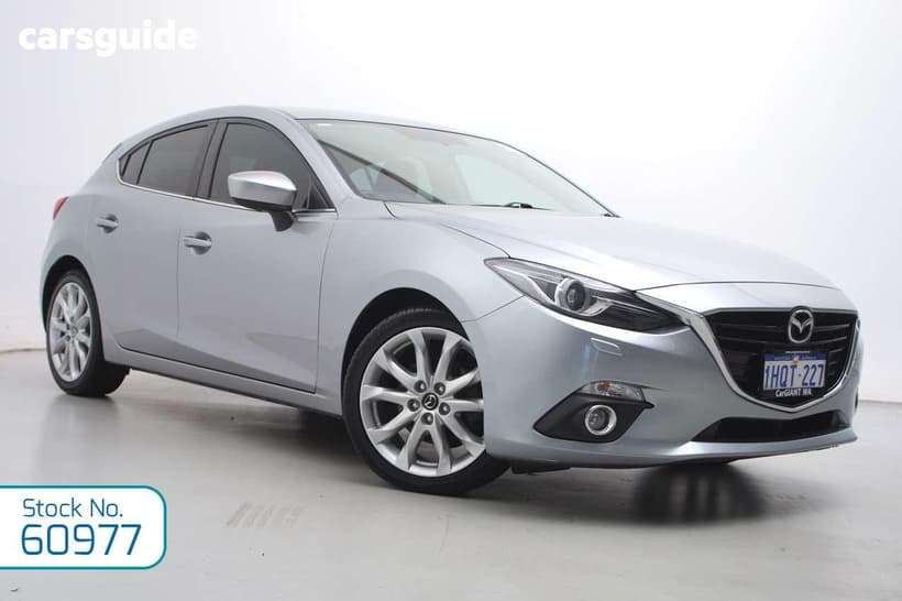 Silver 2014 Mazda 3 Hatchback Sp25 Gt