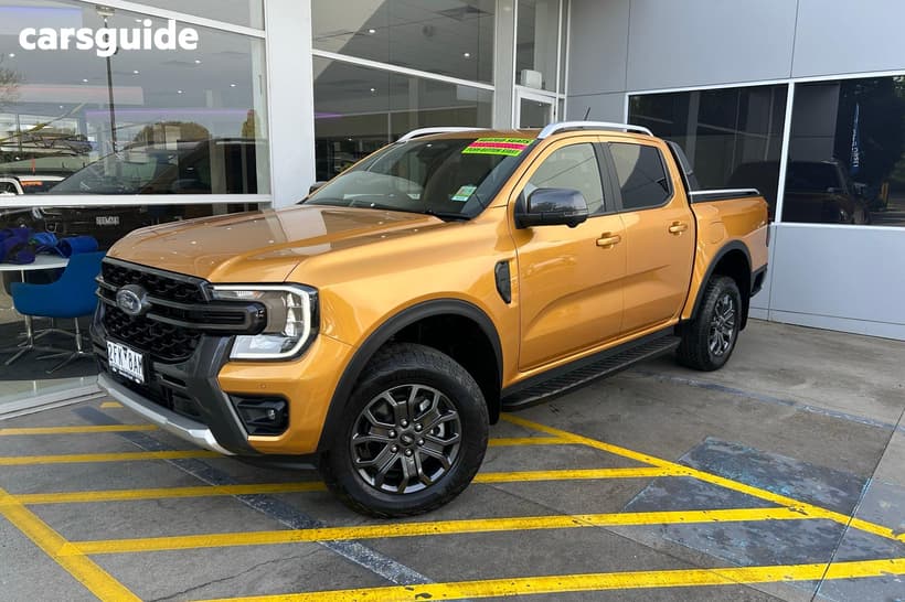 Yellow 2025 Ford Ranger Double Cab Pick Up Wildtrak 2.0 (4X4)