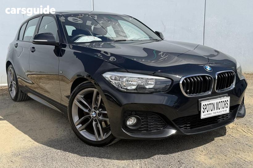 Black 2015 BMW 120I Hatch SPORT LINE