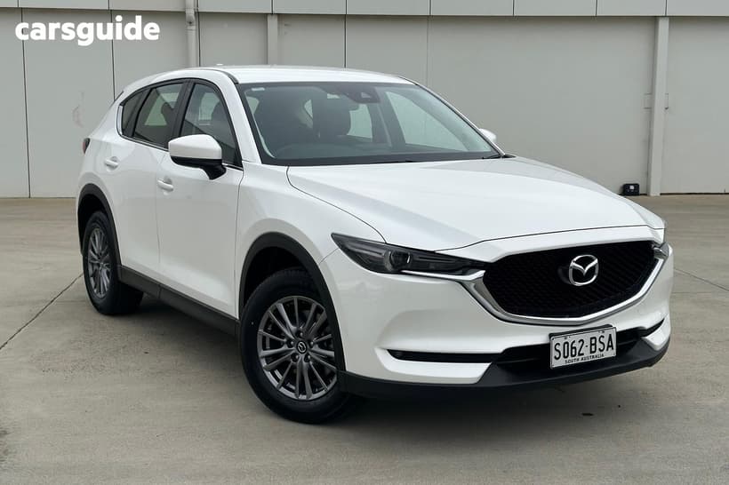 White 2017 Mazda CX-5 Wagon Maxx Sport (4X4)