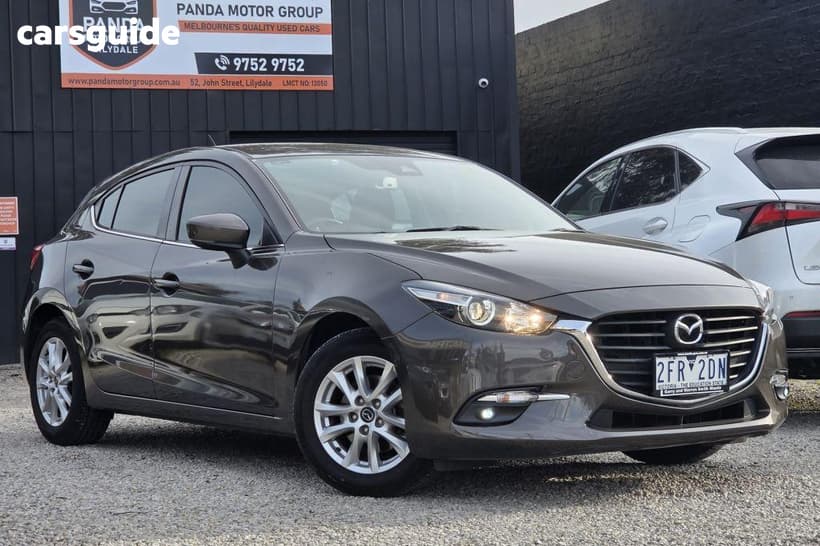 Brown 2017 Mazda 3 Hatchback Maxx