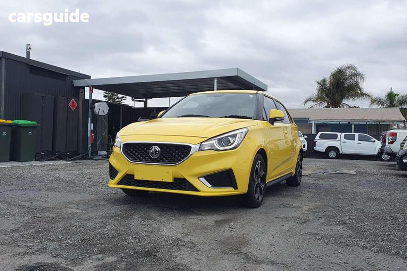 Yellow 2021 MG MG3 Hatchback Excite (With Navigation)