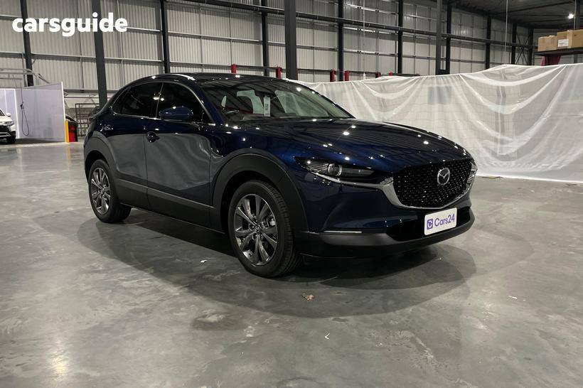 Blue 2022 Mazda CX-30 Wagon G25 Astina (Awd)