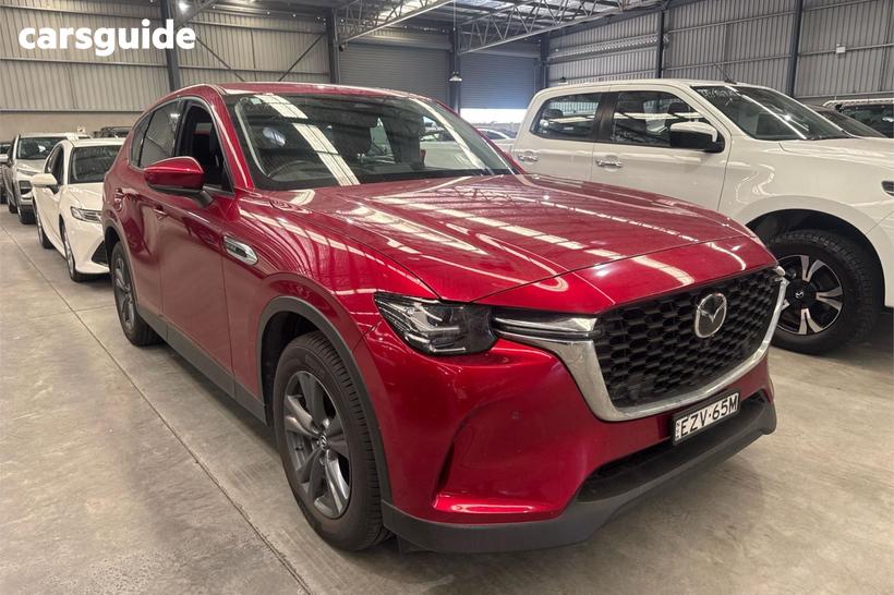 Red 2023 Mazda CX-60 Wagon D50E Evolve Hybrid