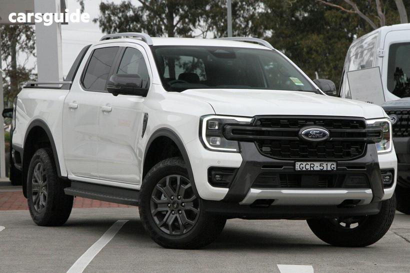 White 2026 Ford Ranger Double Cab Pick Up Wildtrak 3.0 (4X4)