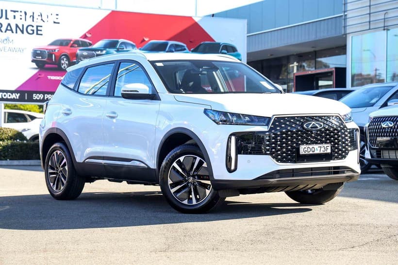 White 2026 Chery Tiggo 4 Wagon Ultimate Hev