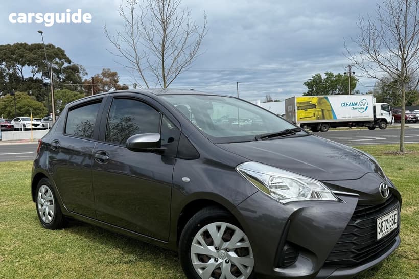 Grey 2017 Toyota Yaris Hatchback Ascent