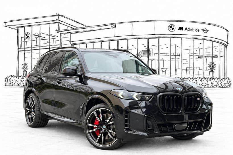 Black 2026 BMW X5 Wagon M60I