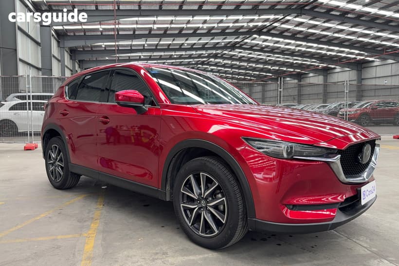 Red 2018 Mazda CX-5 SUV